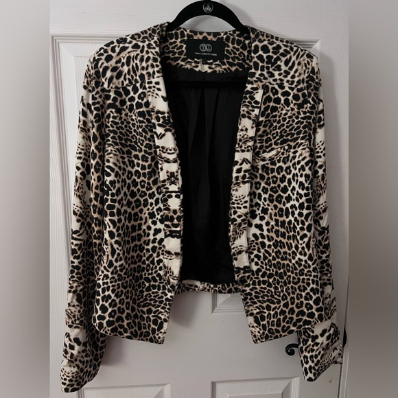 Tart Collections Animal Print Blazer / Jacket - Picture 1 of 5